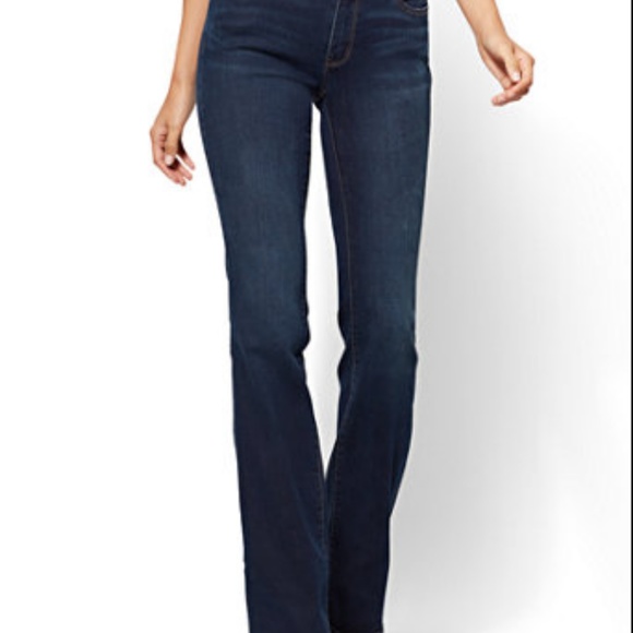 Soho Jeans - Petite Curvy Bootcut - Highland Blue - Picture 3 of 5